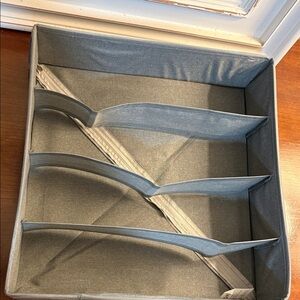 Gray Fabric Drawer Organizer-Set of 4